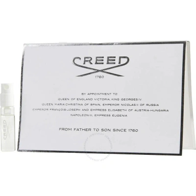 Creed Unisex  Silver Mountain Water Edp 0.05 oz Fragrances In Black / Green / Silver