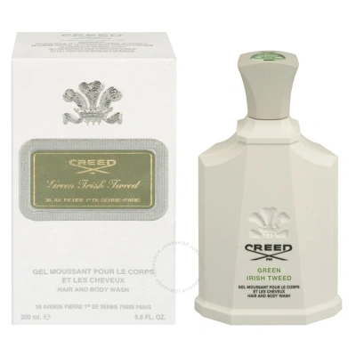 Creed Unisex Green Irish Tweed Shower Gel 6.8 oz Bath & Body 3508443107326 In Green / Violet