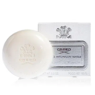 Creed Unisex Silver Mountain Water Soap 5.29 oz Fragrances 3508444105352 In Green/silver Tone/black