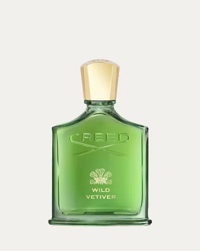 Creed Wild Vetiver Eau De Parfum Spray, 3.3 Oz. In Transparent