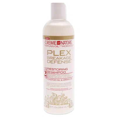 Crème Of Nature Plex Breakage Defense Restoring Shampoo By Creme Of Nature For Unisex - 12 oz Shampoo In Multi
