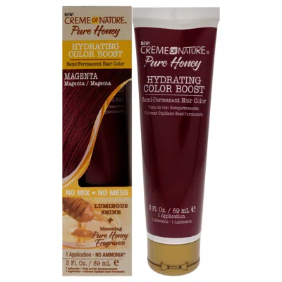 Crème Of Nature Pure Honey Hydrating Color Boost Semi-permanent Hair Color - Magenta By Creme Of Nature For Unisex -
