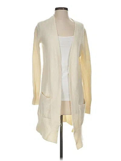Pre-owned Cremieux Cardigan Sweater In Ivory