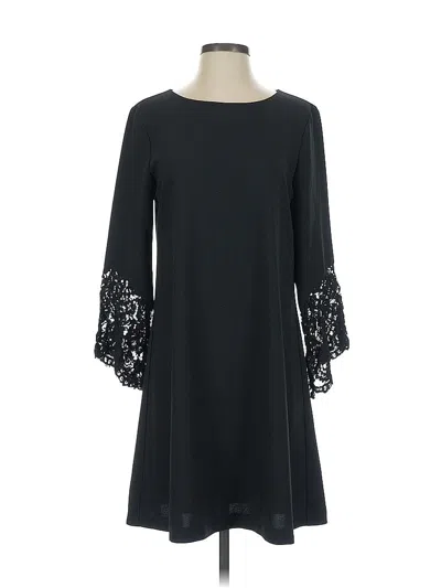 Pre-owned Cremieux Casual Dress In Black