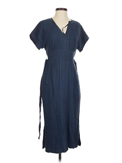 Pre-owned Cremieux Casual Dress In Blue