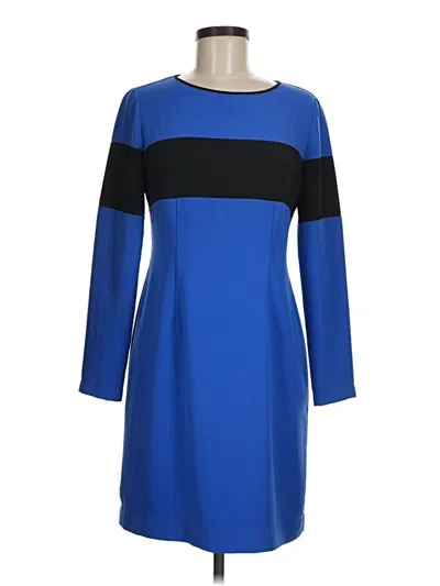 Pre-owned Cremieux Casual Dress In Blue
