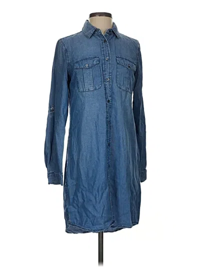 Pre-owned Cremieux Casual Dress In Blue