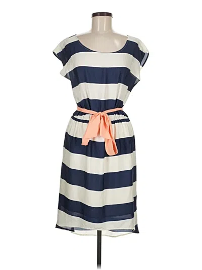 Pre-owned Cremieux Casual Dress In Blue