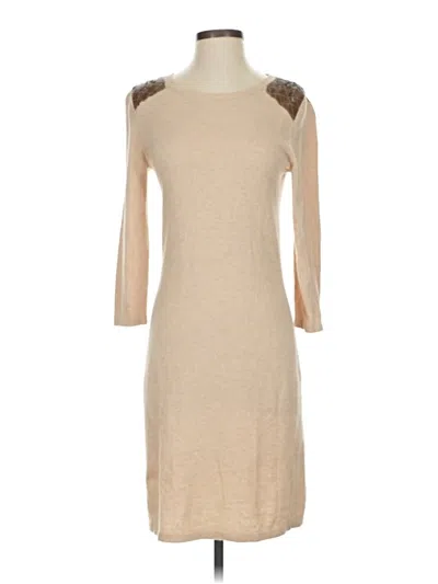 Pre-owned Cremieux Casual Dress In Brown