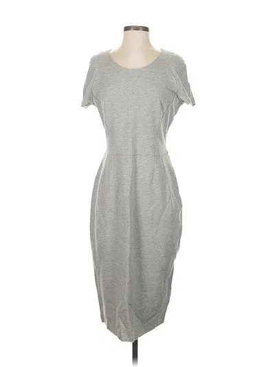 Pre-owned Cremieux Casual Dress In Gray