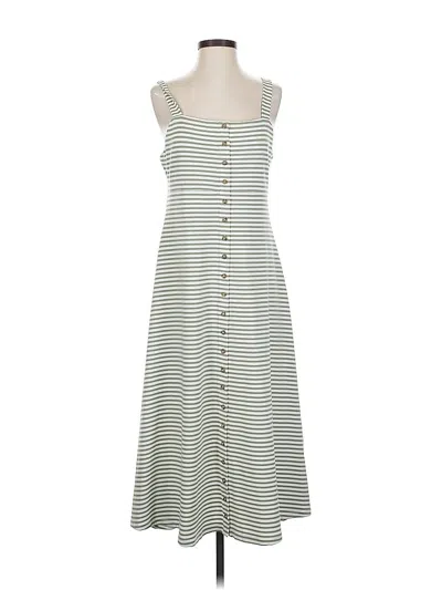 Pre-owned Cremieux Casual Dress In Green