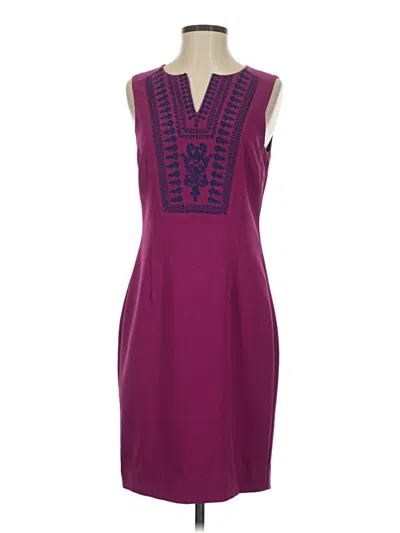 Pre-owned Cremieux Casual Dress In Purple