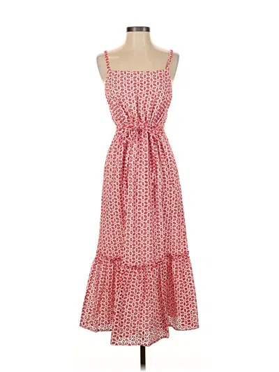 Pre-owned Cremieux Casual Dress In Red