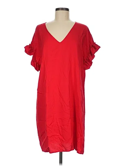 Pre-owned Cremieux Casual Dress In Red