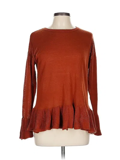 Pre-owned Cremieux Pullover Sweater In Brown