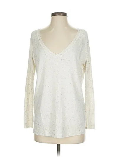 Pre-owned Cremieux Pullover Sweater In White