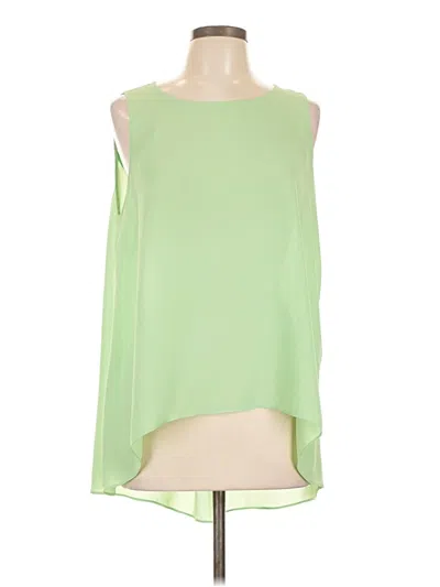 Pre-owned Cremieux Sleeveless Blouse In Green