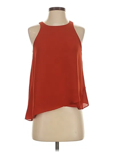 Pre-owned Cremieux Sleeveless Blouse In Orange