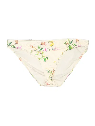 Pre-owned Cremieux Swimsuit Bottoms In White