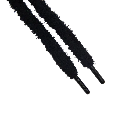 Crep Protect Fuzzy Laces In Black