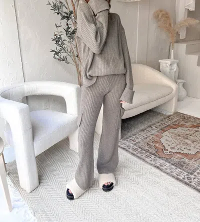 Crescent Bridget Loungewear Set In Grey