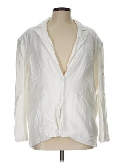Pre-owned Crescent Cardigan Sweater In White