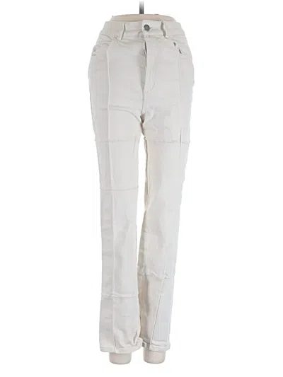 Pre-owned Crescent Cargo Pants In Ivory