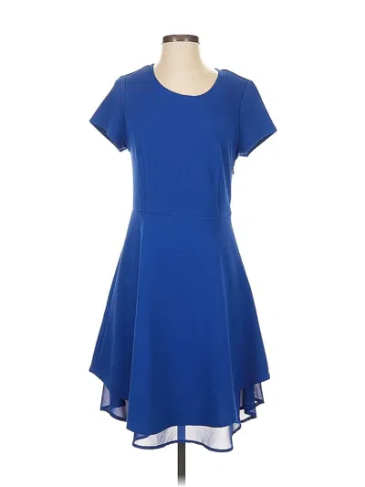 Pre-owned Crescent Casual Dress In Blue