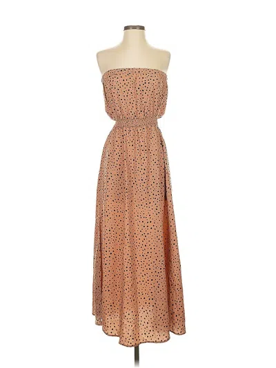 Pre-owned Crescent Casual Dress In Brown