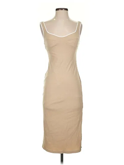 Pre-owned Crescent Casual Dress In Brown