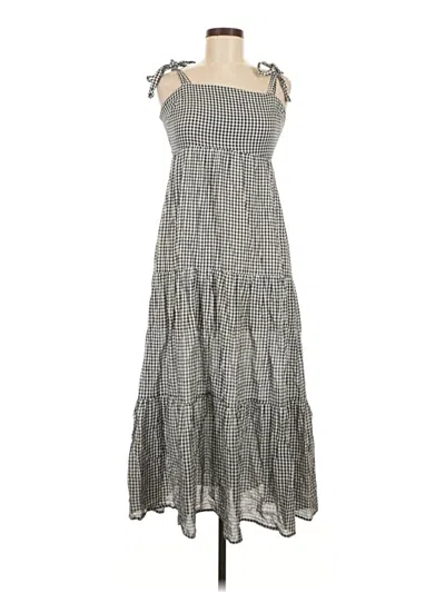 Pre-owned Crescent Casual Dress In Gray