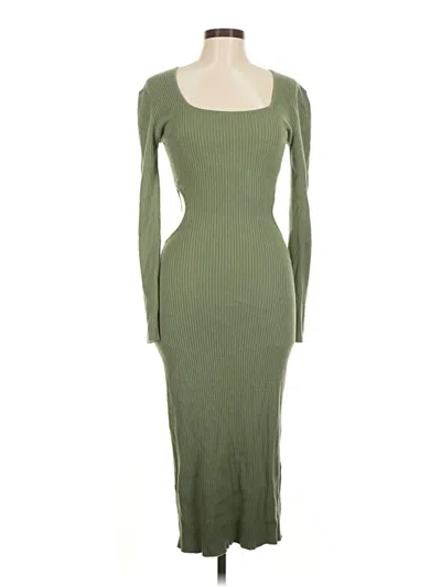 Pre-owned Crescent Casual Dress In Green