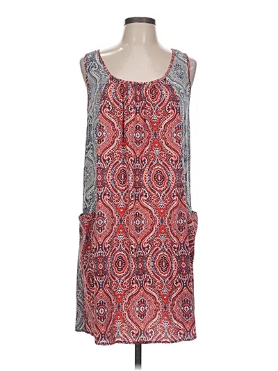 Pre-owned Crescent Casual Dress In Red
