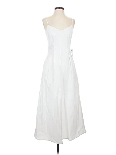 Pre-owned Crescent Casual Dress In White