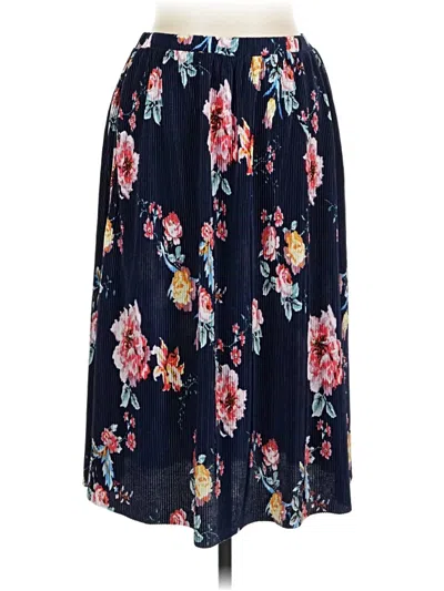 Pre-owned Crescent Casual Skirt In Blue