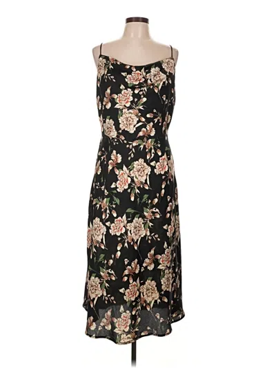 Pre-owned Crescent Cocktail Dress In Black