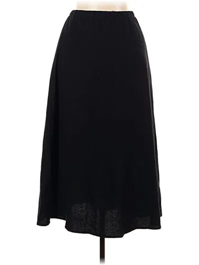 Pre-owned Crescent Formal Skirt In Black