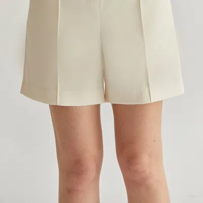 Crescent Kira Short Trousers In White