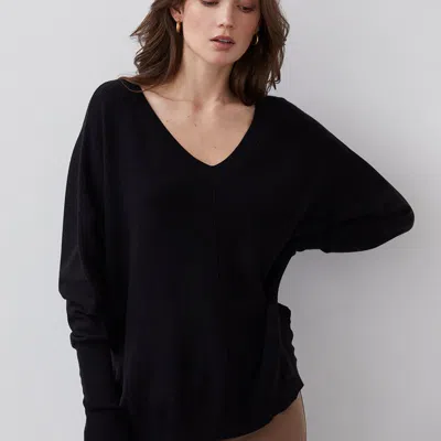 Crescent Monica Dolman Sweater In Black