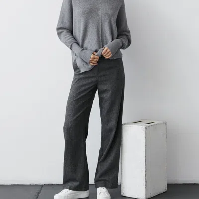 Crescent Monica Dolman Sweater In Gray
