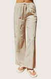 Crescent Pull On Tencel Blend Pants In Bone