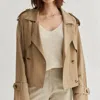 CRESCENT REESE SHORT TRENCH JACKET