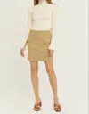 Crescent Short Skirt In Madison Vegan In Multi