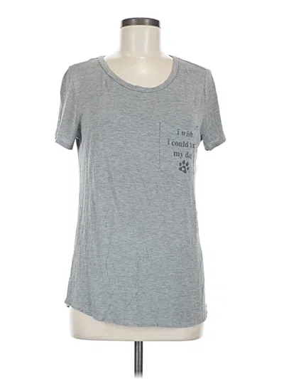 Pre-owned Crescent Short Sleeve T-shirt In Gray