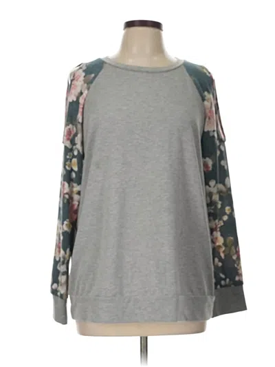 Pre-owned Crescent Sweatshirt In Gray