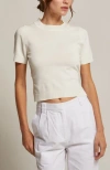 Crescent Tie Back Knit Top