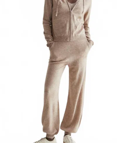 Crescent Women's Evelyn Cozy Joggers In Taupe In Brown