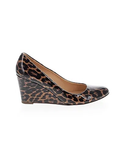 Pre-owned Crest Jeans Wedges In Brown