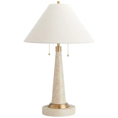 Crestview Collection 27.75"h Resin Table Lamp With Oat Linen Shade
