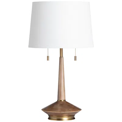 Crestview Collection 28.75"h Wood Table Lamp In White